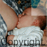 Sharon breastfeeding Miles