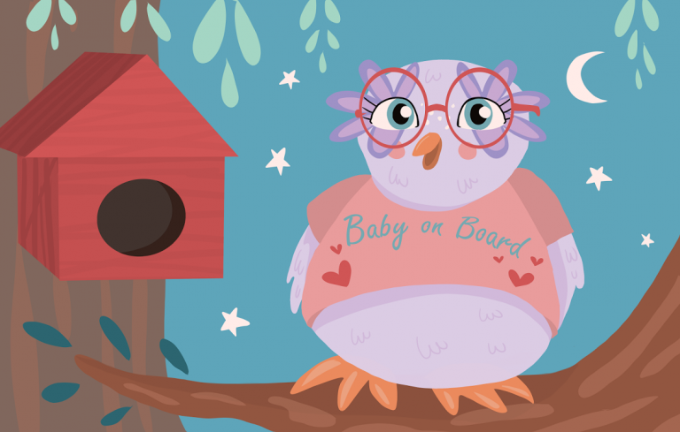 5 weeks pregnant - motherhooddiaries - Illustration by Charlotte Watkins