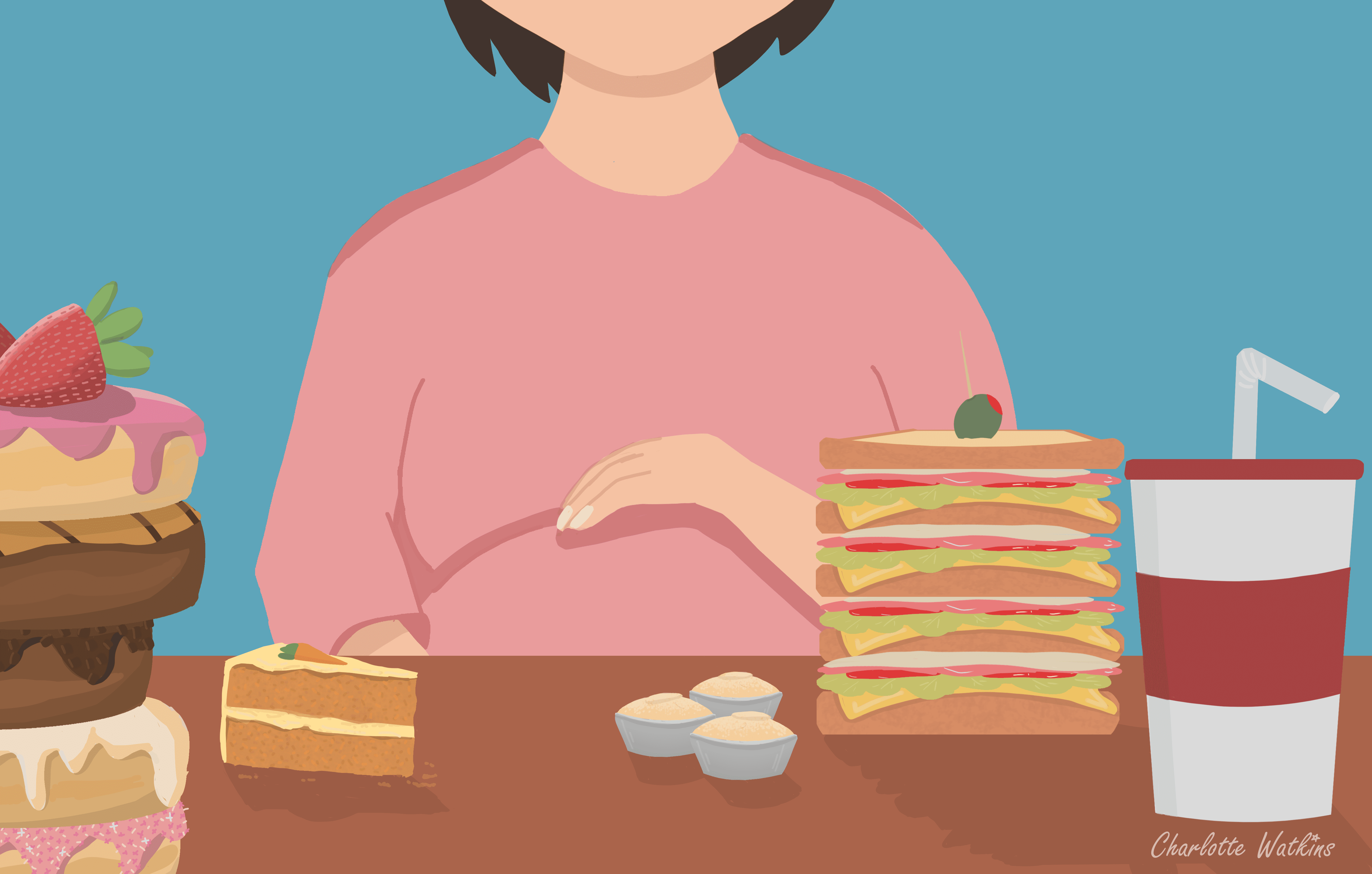 16 weeks pregnant - can't stop eating