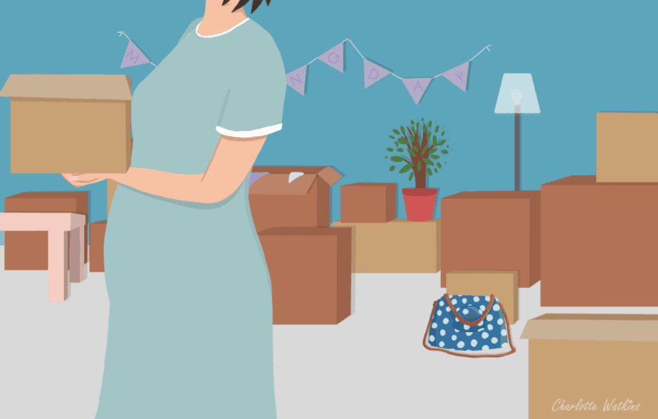 23 weeks pregnant – Babies come with suitcases