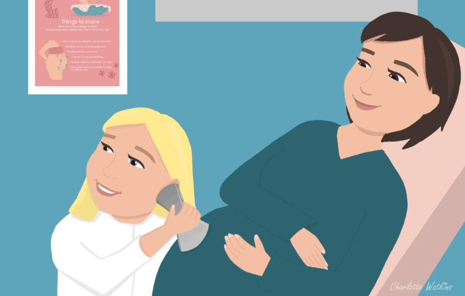 28 weeks pregnant – I can hear my baby’s heartbeat