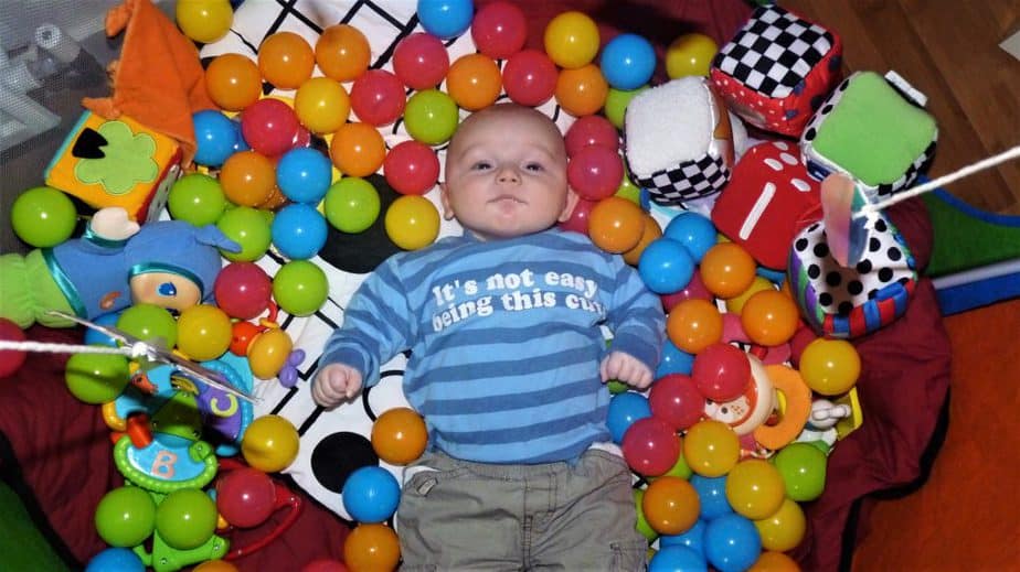 15 weeks old – is Aron teething already?
