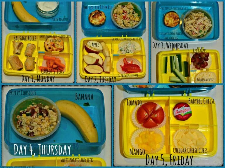 Organix No Junk Lunchbox Challenge
