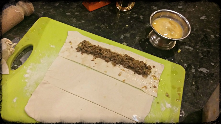 Quorn mince sausage rolls