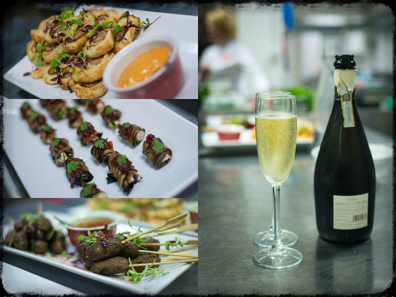 Quorn Canapes at Quorn Cookery Class - motherhooddiaries.com