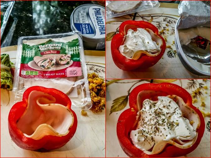 Bernard Matthews 'Breadless Lunches' #Bootifulideas - Stuffed Bell Pepper - motherhooddiaries.com