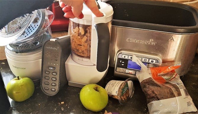 (I'm using the Babymoov Nutribaby+ food processor component for this recipe – more details on this processor can be found here - http://bit.ly/2jbr1kg)