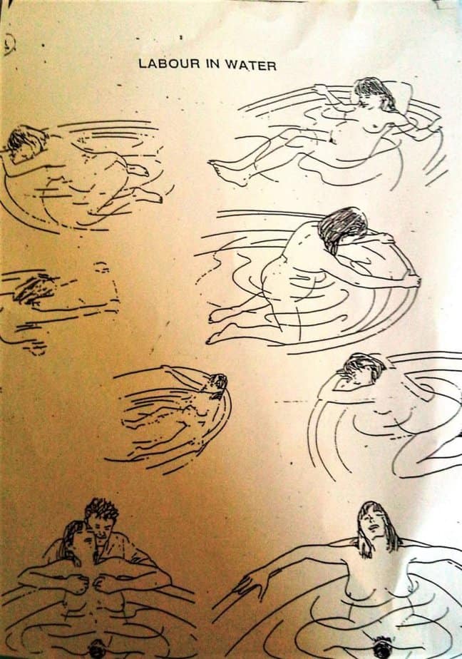 Labour in water positions - NCT