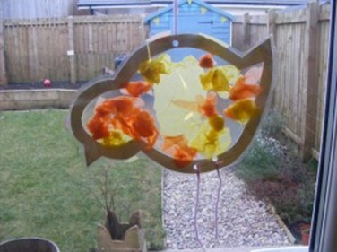 Easter Chick suncatcher