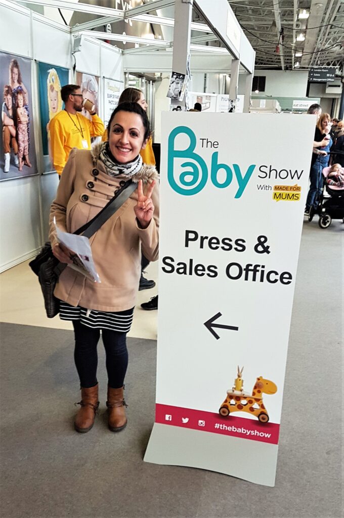 Motherhood Diaries attending baby show