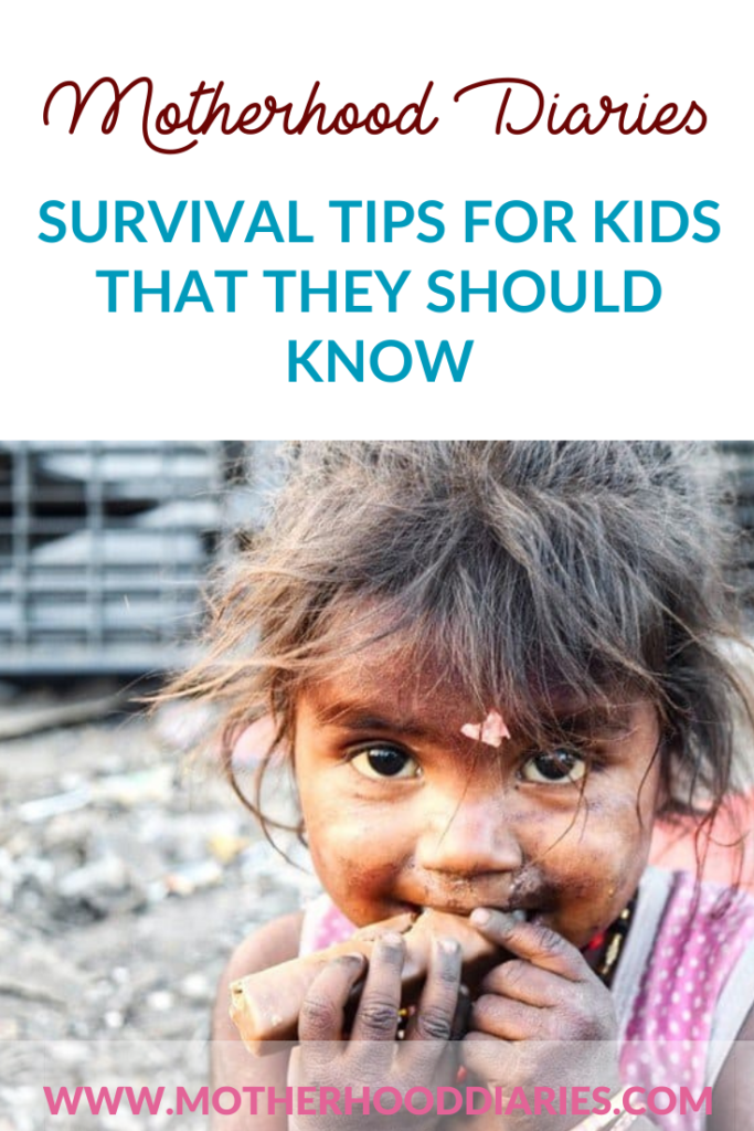 survival tips for kids