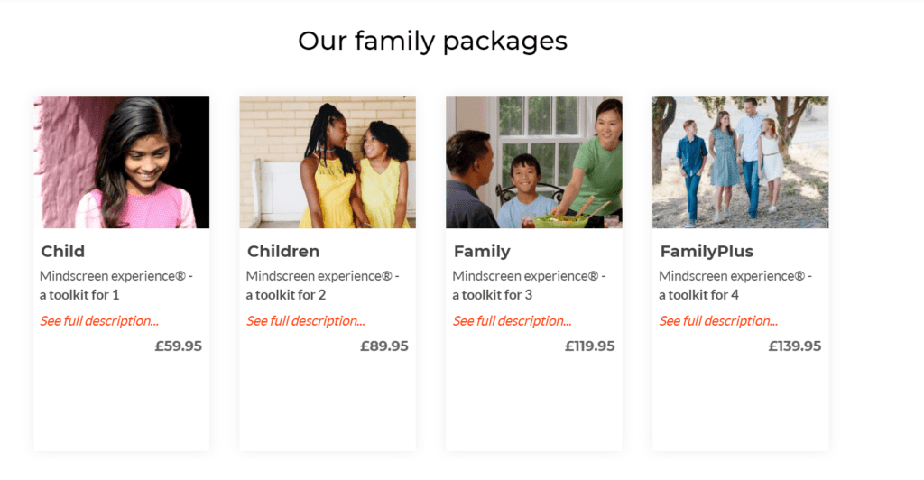 Mindscreen family packages - How to spot the signs of low self-esteem in your child - Mindscreen Review - Part 1