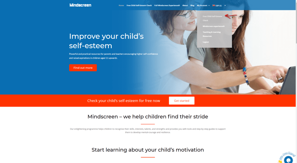 Mindscreen Free Self-Esteem Check - How to spot the signs of low self-esteem in your child - Mindscreen Review - Part 1