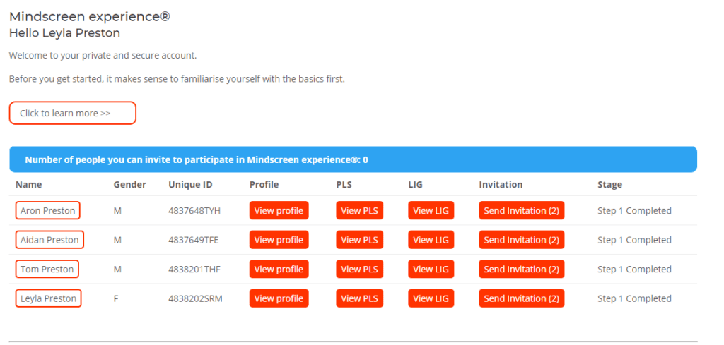Mindscreen experience dashboard - How to spot the signs of low self-esteem in your child - Mindscreen Review - Part 1