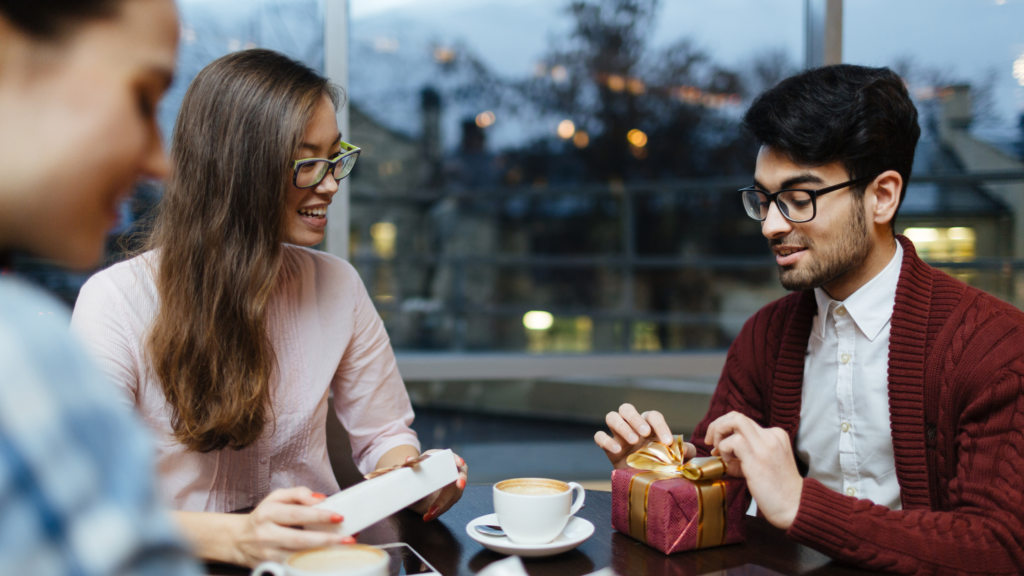 Secret Santa colleagues