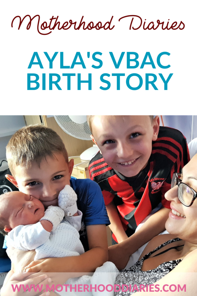 Ayla VBAC Story