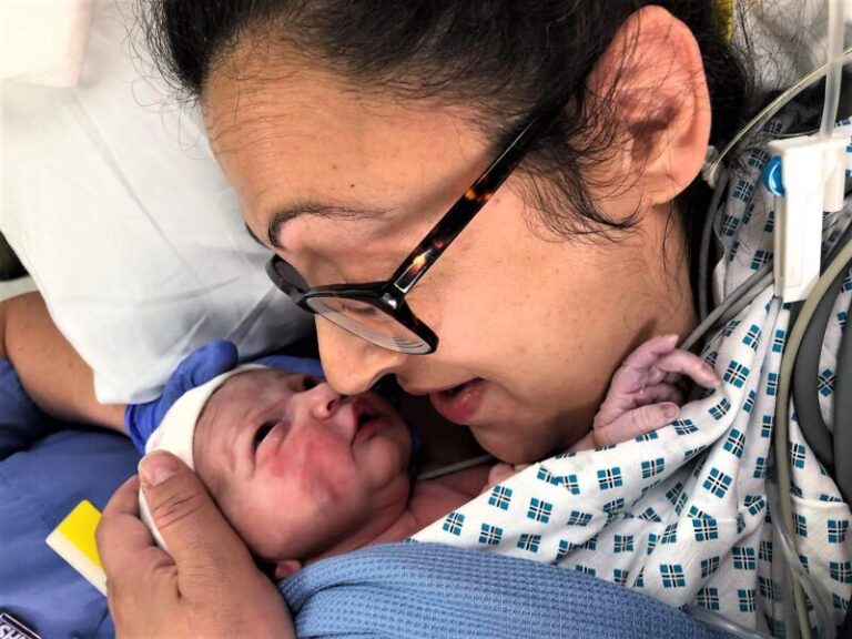 Finally pregnant with my girl