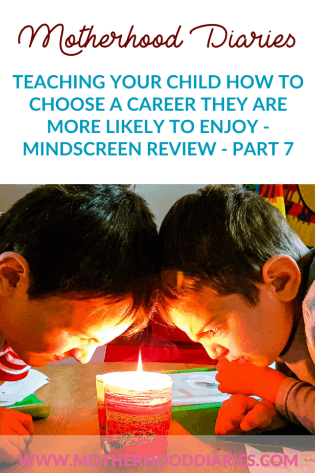Teaching your child how to choose a career they are more likely to enjoy - Mindscreen Review - Part 7