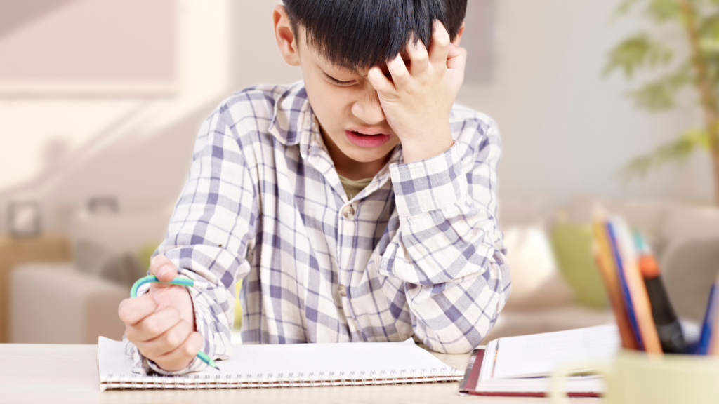 Stressing during 11 plus exams