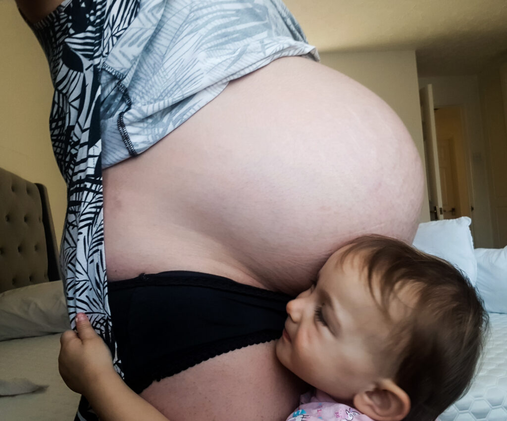 My daughter loves baby or belly? motherhooddiaries.com