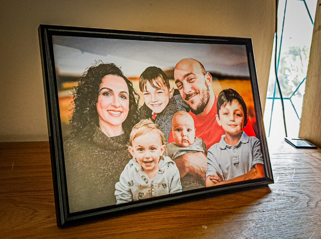 Paint your life framed photo