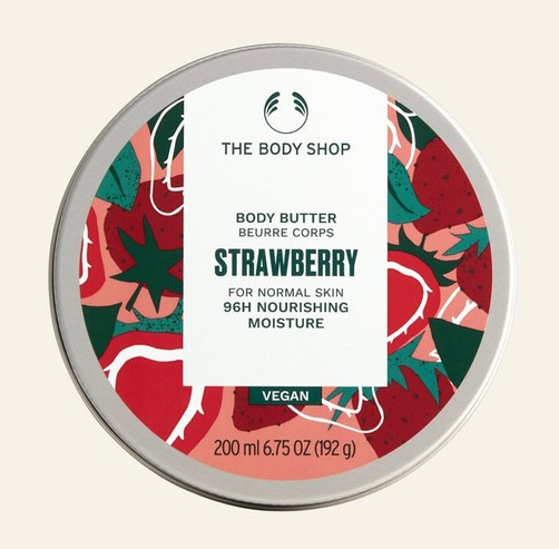 Strawberry body butter body shop