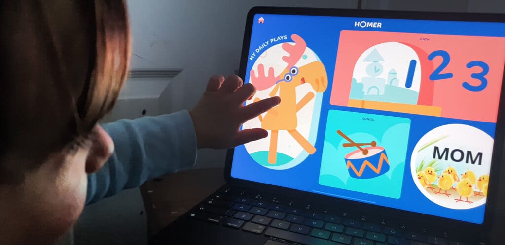 Help toddlers play, learn and grow with the HOMER Learning app