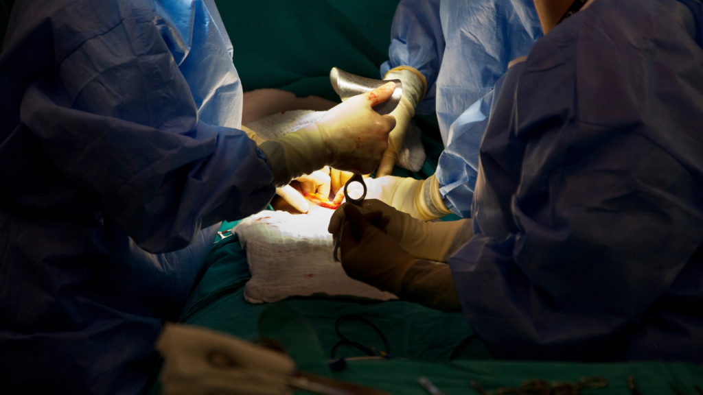 post operative care of cesarean section operation