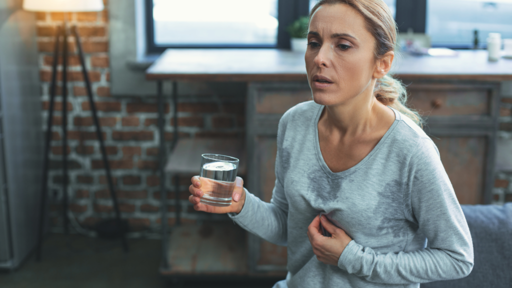 Anxiety and menopause - hot flushes