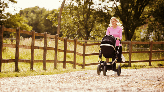 Exercise with buggy