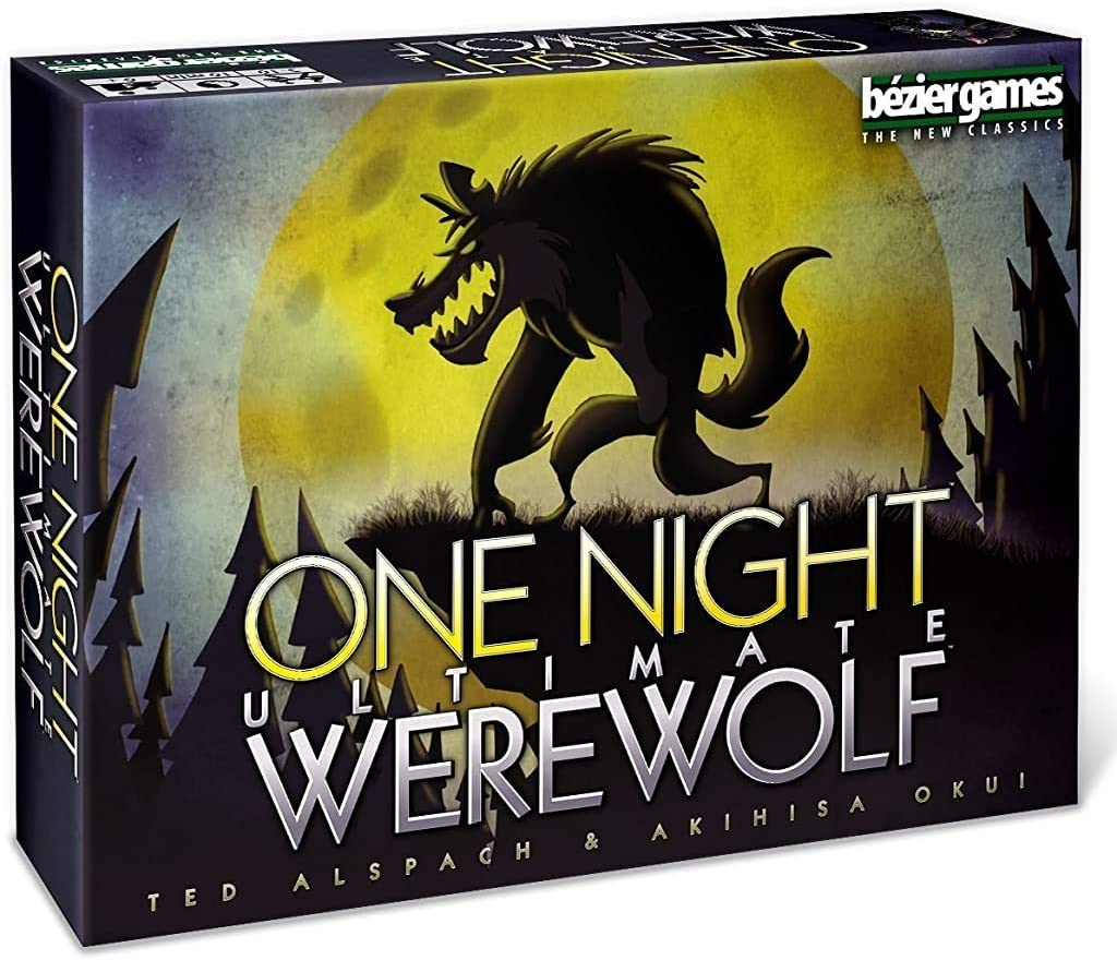 Christmas gifts for 9 year olds - Bézier Games | One Night Ultimate Werewolf | Board Game | Ages 8+ | 3-10 Players | 10 Minutes Playing Time