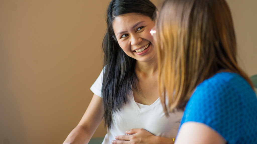 break-up during a pregnancy - avoid negative self-talk