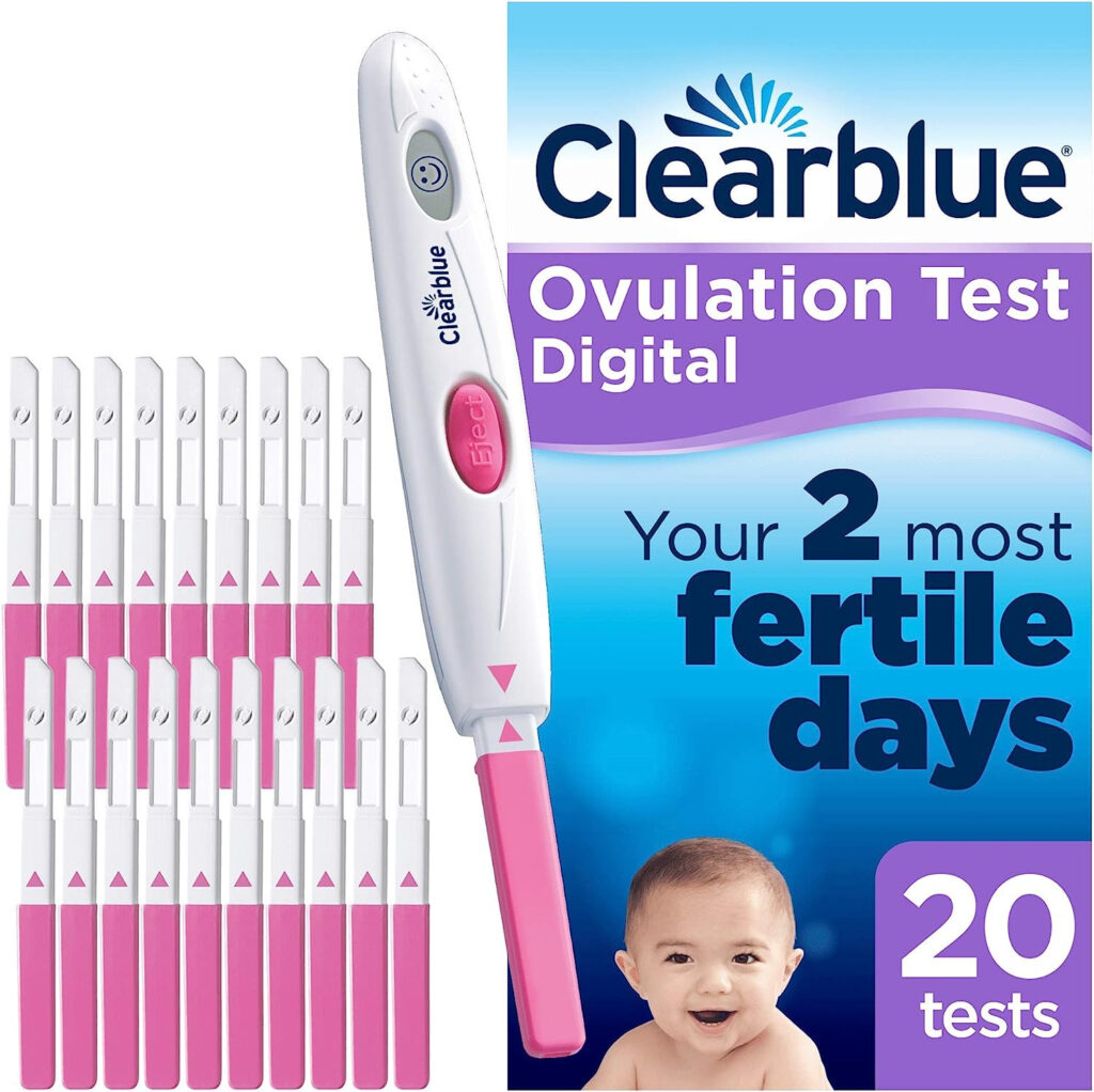 Clearblue Digital Ovulation Test Kit, 1 Digital Holder And 20 Tests