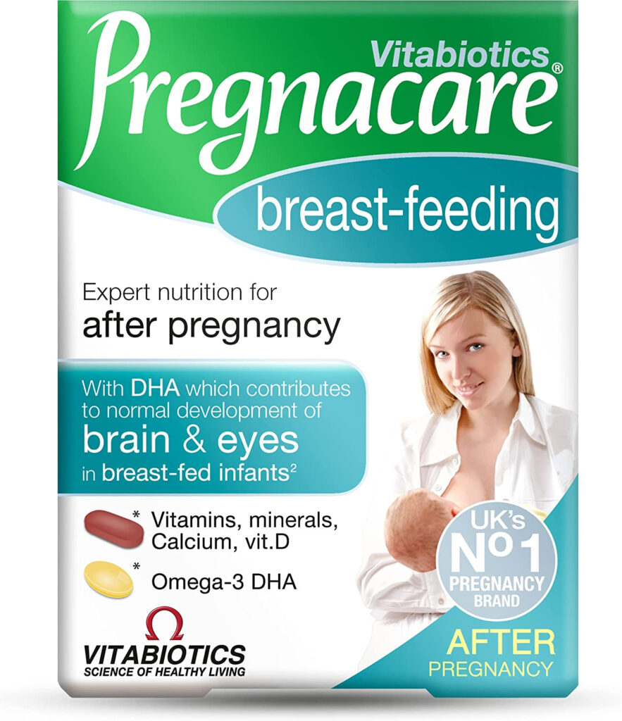 Pregnacare Breast-Feeding - Postnatal Vitamins. UK's No.1 Pregnancy Brand Supplement, Specifically for The Breastfeeding Period by Vitabiotics