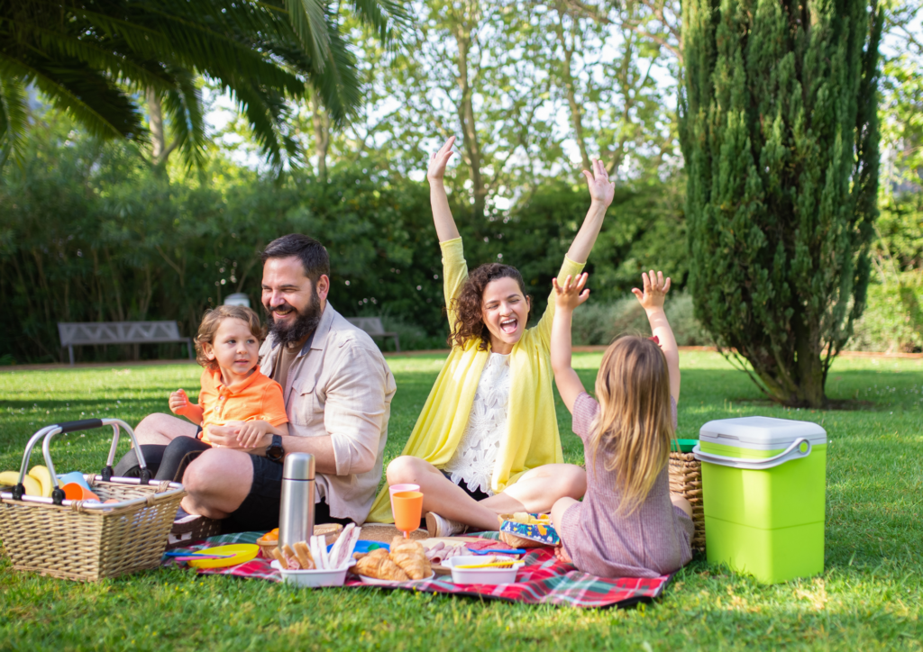 Blended family moving in together