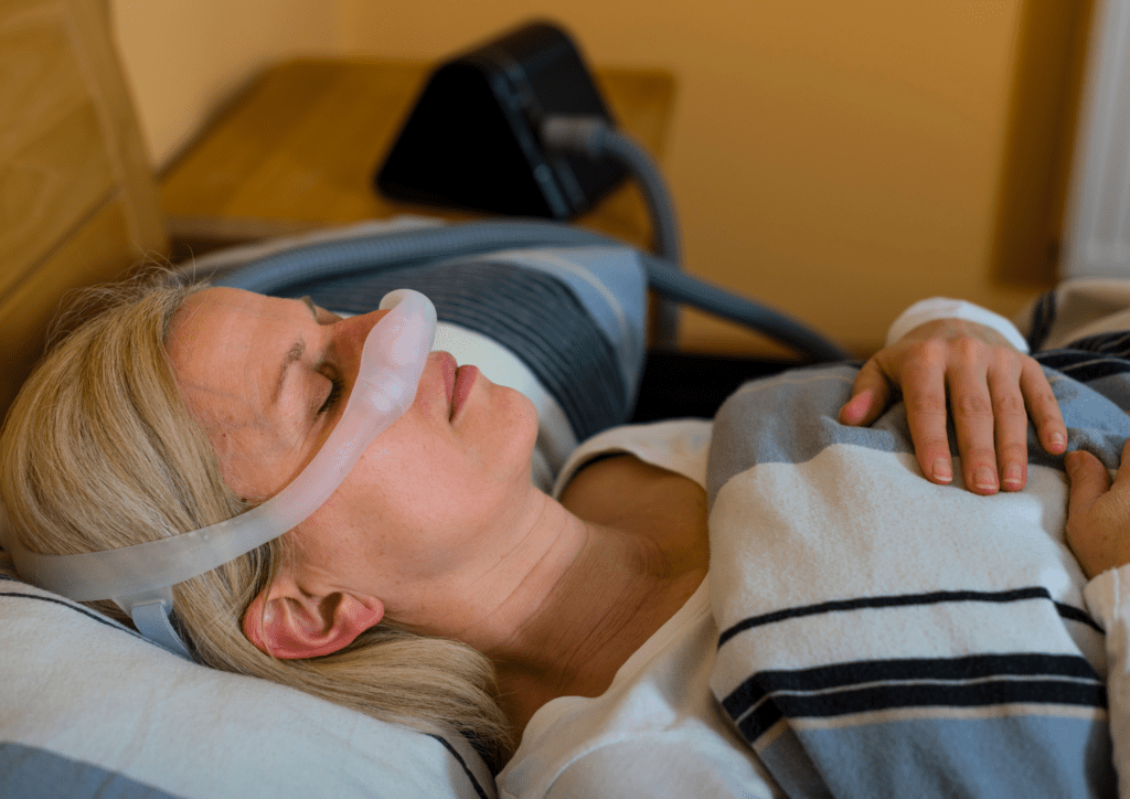 can't sleep with cpap