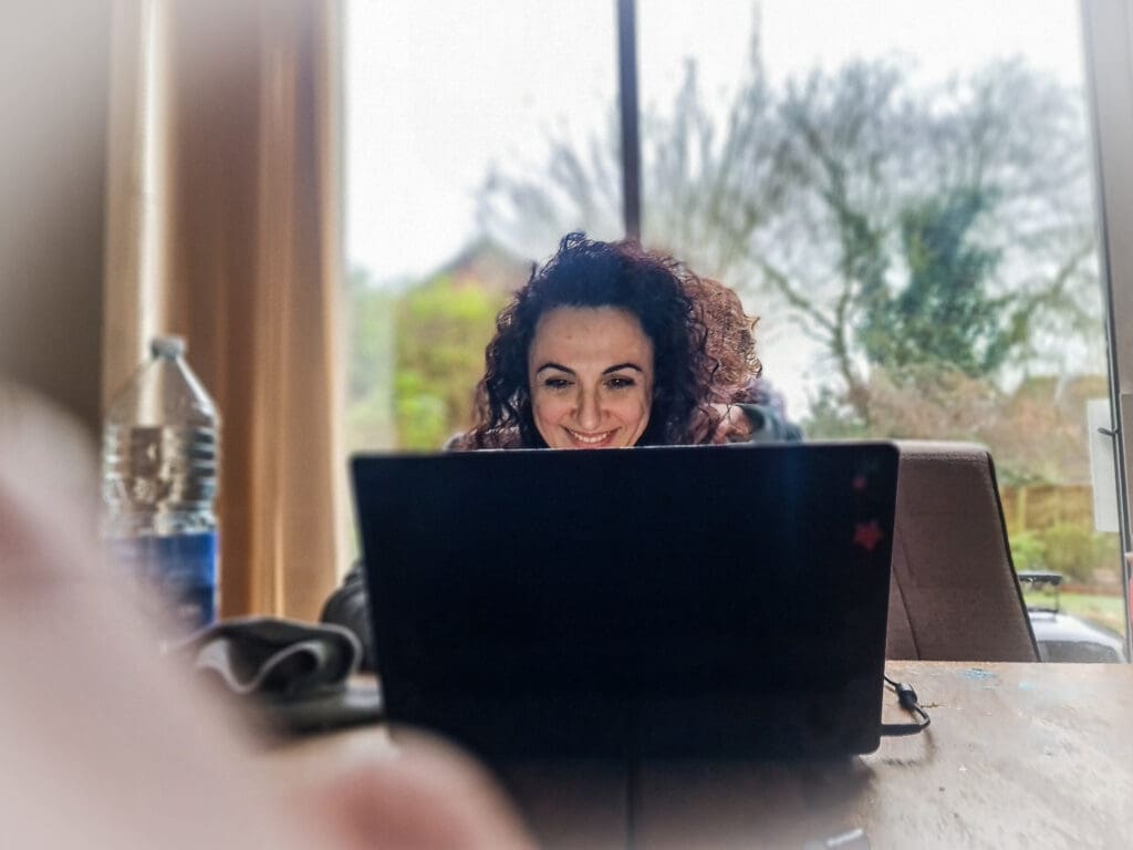 working from home without childcare