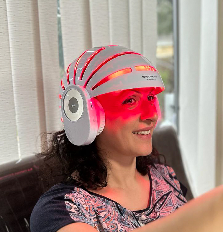 red light therapy for hair loss - currentbody helmet