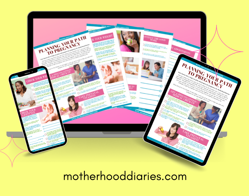 Motherhood diaries preconception starter kit