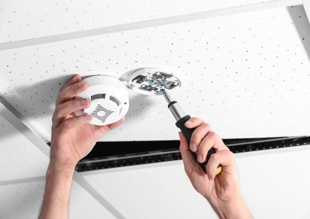 Mum safety fire alarm