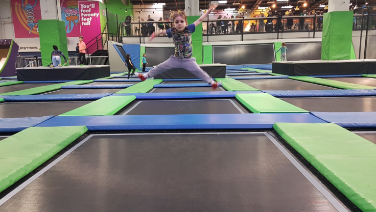 gifts for active kids - indoor trampoline