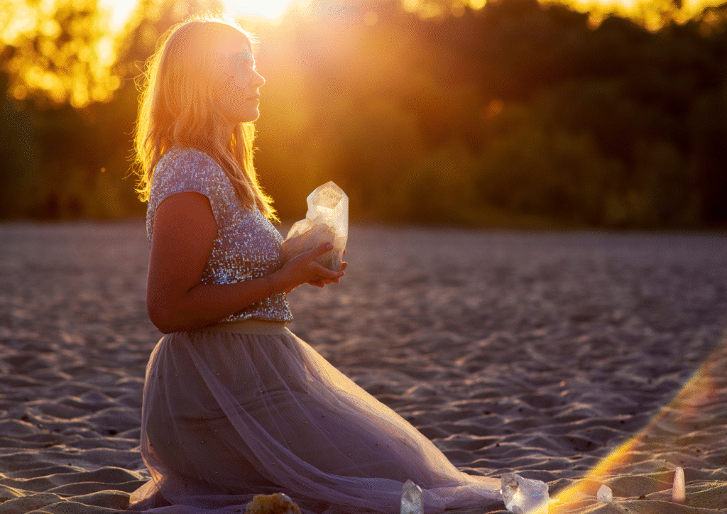 Can crystal healing support overwhelmed parents?